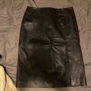 gianfranco ferre leather shirt